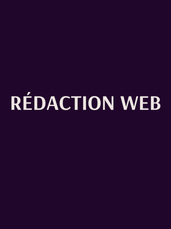 Rédaction Web / SEO